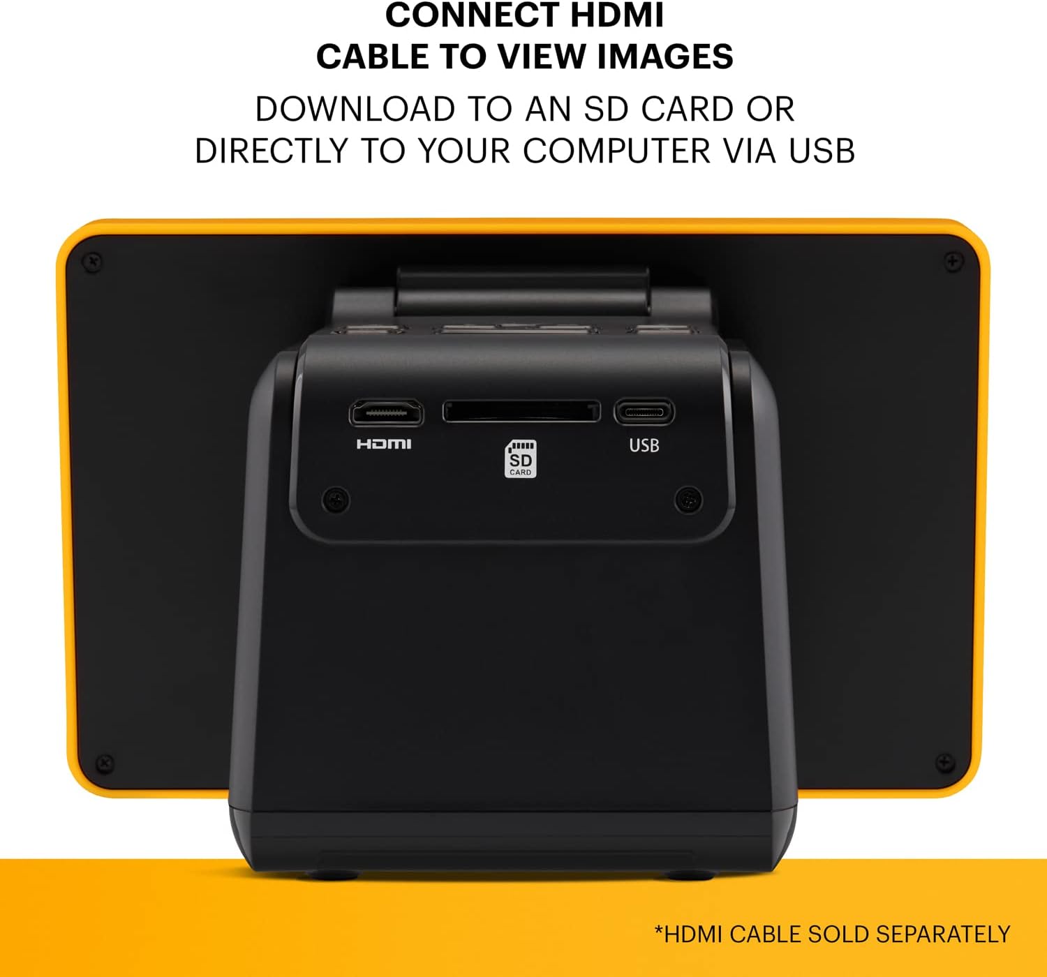 Kodak Slide N SCAN Scanner de Film numérique Max 7- Grand écran LCD 7 convertit Les négatifs Couleur en 22MP HD n & b JPEG, Schwarz, RODFS70