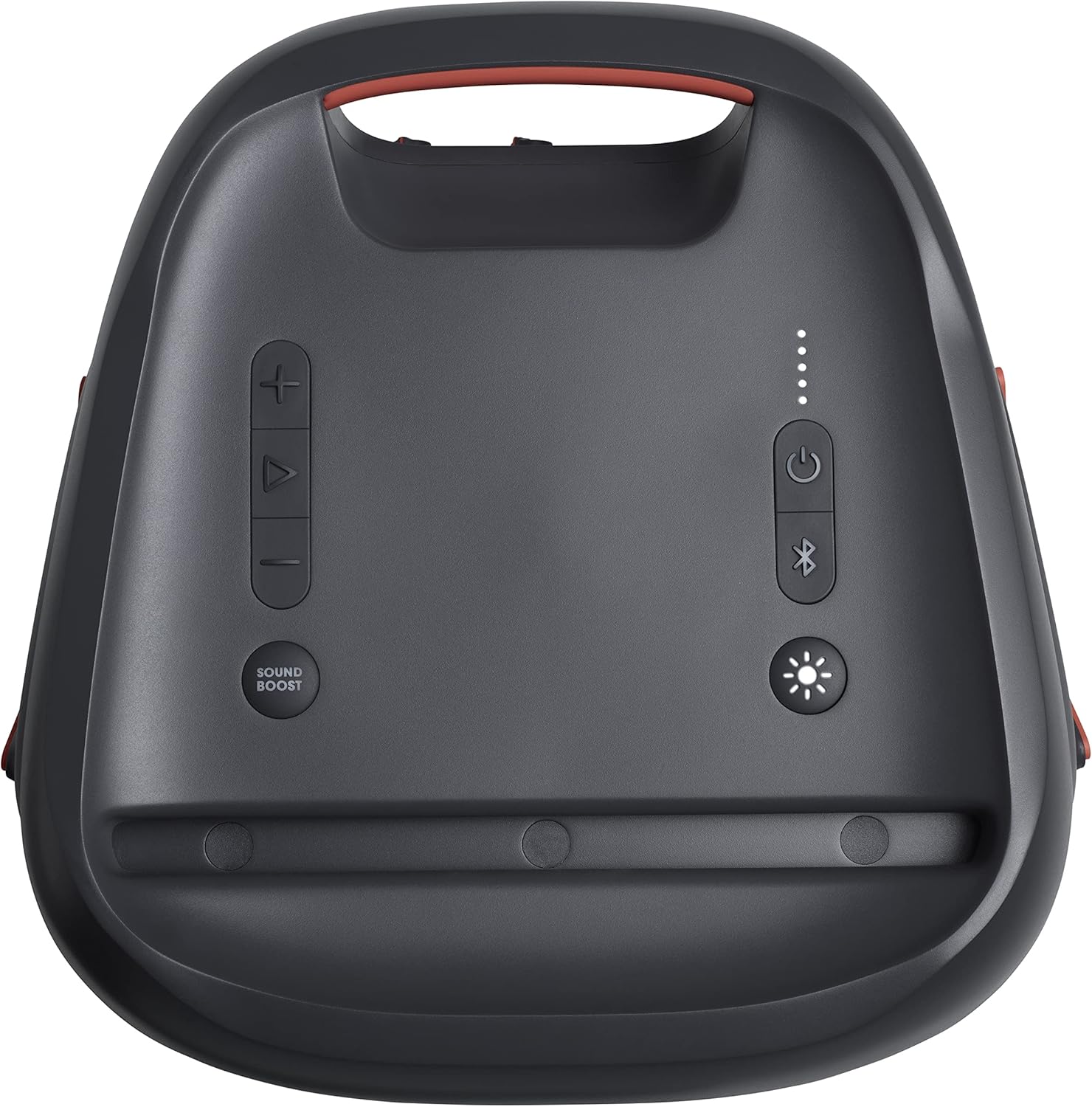 JBL PartyBox 710 - Schwarz – Trag - und rollbarer Bluetooth Party-Lautsprecher mit Lichteffekten – Spritzwassergeschützte, mobile Musikbox