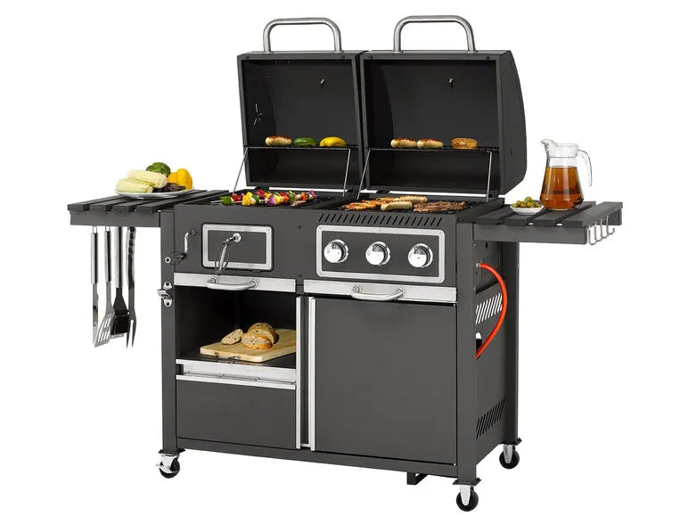 tepro Kohle-Gas-Grill »Toronto Kombi«
