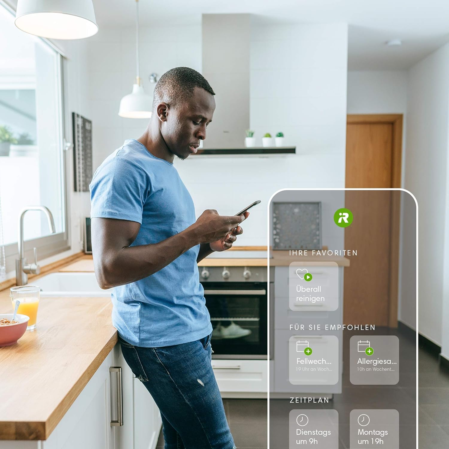 iRobot Roomba Combo Essential Saug- und Wischroboter (Y0112), leistungsstarkes Saugen und Wischen, 4-Stufen-Reinigungssystem, 3 Saugstufen, Spot-Cleaning, steuerbar über App, Tasten oder Sprache, Wei