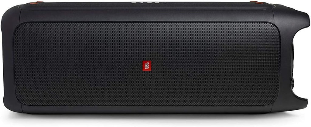 JBL PartyBox 710 - Schwarz – Trag - und rollbarer Bluetooth Party-Lautsprecher mit Lichteffekten – Spritzwassergeschützte, mobile Musikbox