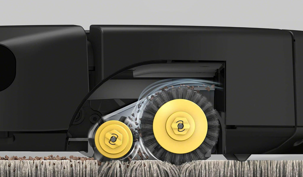 iRobot Roomba Combo Essential Saug- und Wischroboter (Y0112), leistungsstarkes Saugen und Wischen, 4-Stufen-Reinigungssystem, 3 Saugstufen, Spot-Cleaning, steuerbar über App, Tasten oder Sprache, Wei